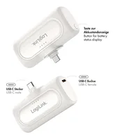 LogiLink PA0349W power bank 5000 mAh White