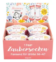 Sheepworld Socken Herzensmama, Grösse 36 - 40 - Produkttyp Geschenke: Socken - Empfänger Geschenke: Für Frauen - Anlass: Geburtstag - Muttertag