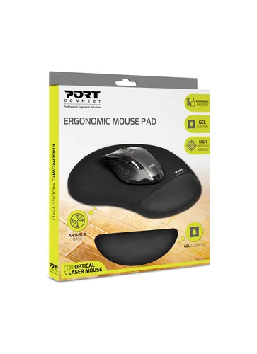 PORT Ergonomic Mouse Pad 900717 black