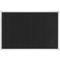 Franken Pinnwand X-tra!Line 90 cm x 120 cm, Schwarz - Montage: Wand - Breite: 120 cm - Detailfarbe: Schwarz - Material: Filz - Höhe: 90 cm - Magnetisch: Nein