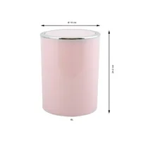 MSV 145205 trash can 6 L Round Polypropylene (PP) Pink