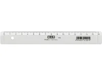 M+R 1116 Desk ruler 160 mm Polystyrene (PS) Transparent 1 pc(s)