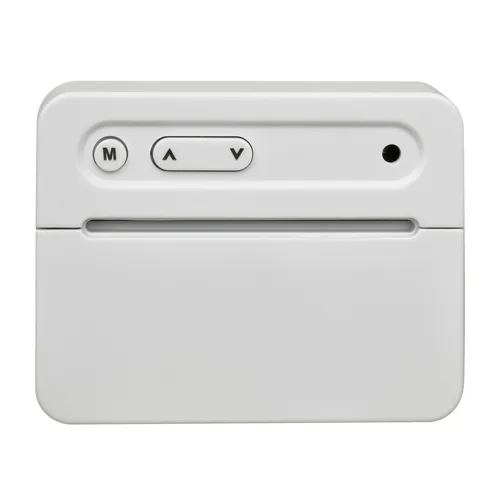 TFA Dostmann Digitalwecker Weiss - Funktionen: Alarm - Weckfunktion - Ausstattung: Zeit - Innentemperatur - Datum - Displaytyp: LCD - Detailfarbe: Weiss - Funksignal: Nein - Betriebsart: Batteriebetrieb
