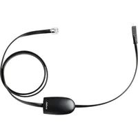 Jabra EHS Adapter zu Poly IP3xx, IP4xx, IP5xx RJ-45 - EHS - Adaptertyp: EHS Adapter - Anschluss 1 (Quelle): RJ-45 - Anschluss 2 (Endgerät): EHS - Detailfarbe: Schwarz
