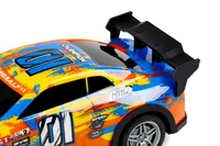 TEC-TOY Auto Champion GT9 mit Licht, Gelb/Blau, 1:22 - Detailfarbe: Blau - Gelb - Altersempfehlung ab: 3 Jahren - Benötigt zur Fertigstellung: Batterien für Fahrzeug - Batterien für Sender - Kapazität Wattstunden: 0 Wh - Modelltyp: Auto