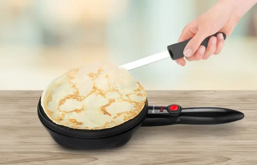 Trisa Crêpe Maker Easy Crêpe 800 W - Detailfarbe: Schwarz - Leistung: 800 W - Motive: Kein