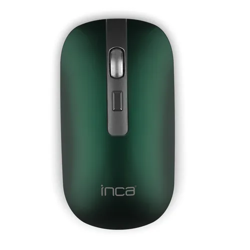 INCA Maus IWM-531RY 1600 DPI,Wireless BT, Akku, Grün retail