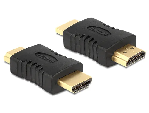 Delock Adapter HDMI - HDMI, Gender Changer, 1 Stück - Kabeltyp: Adapter - Videoanschluss Seite A: HDMI - Videoanschluss Seite B: HDMI