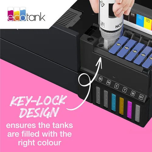 EPSON Tintenbehälter 114 grey T07B540 EcoTank ET-8500 6200 Seiten