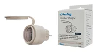 Shelly Plug & Play Outdoor Plug S Gen3 Zwischenstecker für draußen 12A Messfunktion WLAN Matter BT