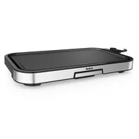 Tefal Plancha Giant CB631D 2300 W - Eingangsspannung: 230 V - Ausstattung: Antihaftbeschichtung - Auffangschale - Thermostat - Drehknopf - Leistung: 2300 W