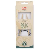 Prym 1530 Rundstricknadel BAMBUS 4.50 mm, 80 cm - Material: Bambus - Produkttyp: Rundsticknadel