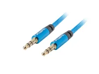 LANBERG Audiokabel Minijack 3.5mm MM 3 PIN 3,0m PREMIUM bl