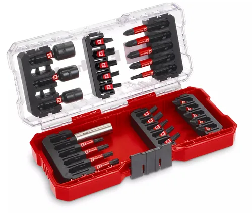 Einhell Bit-Set S-CASE Kassette 28tlg LS - Set: Ja - Bit-Typ: Sechskant - Grösse: Diverse