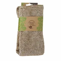 MSV Rückenschruber aus Jute 55 x 11 cm, Braun - Zertifikate: Keine Zertifizierung - Anwender: Erwachsene - Körperbereich: Rücken - Geeignete Hauttypen: Alle Hauttypen