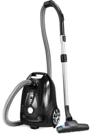 Trisa Bodenstaubsauger Comfort Clean T9142 Schwarz - Staubsauger Typ: Bodenstaubsauger - Motorleistung: 700 W - Detailfarbe: Schwarz - Beutellos: Nein - Staubbehältervolumen: 2 l - Nasswischfunktion: Nein