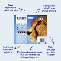 EPSON Tintenpatrone cyan T071240 Stylus DX4000 485 Seiten
