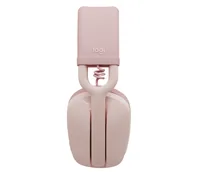 Logitech Headset Zone Vibe 100 Rosa - Einsatzbereich: Headset - Kabelgebunden: Nein - Trageart: Over-Ear (Ohrumschliessend) - Überkopfbügel - Trageweise: Duo / Stereo (Zwei Lautsprecher) - Anschlussart: Bluetooth - Microsoft Zertifizierung: Nein