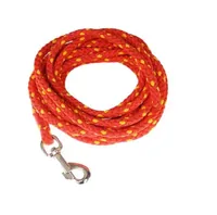 Grossenbacher Schleppleine 1 cm / 10 m, Rot/Gelb - Länge: 10 m - Detailfarbe: Gelb - Rot - Produkttyp: Schleppleine - Tierart: Hund