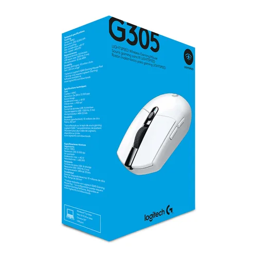 Logitech G305 Lightspeed kabellos white