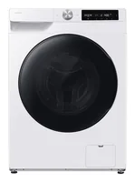 Samsung Waschtrockner WD90HG6U94BEU5 Links - Einsatzort: Heimgebrauch - Energieeffizienzklasse: D - Beladung: Frontloader - Eingangsspannung: 230 V - Detailfarbe: Schwarz - Weiss - Funktionen: Kindersicherung - Wasserschutzsystem - WLAN-Verbindung