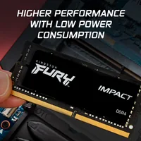 SO KINGSTON 16GB 3200MHz DDR4 CL20 SODIMM FURY Impact