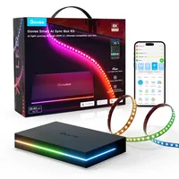 Govee AI Sync Box Kit 55-65 - Protokoll: Matter - Lampensockel: LED - Smart Home: Kompatibel - Inklusive Netzteil: Ja - Dimmbar: dimmbar - Set: Ja