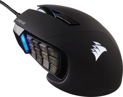 Corsair Scimitar RGB Elite souris Gaming Droitier USB Type-A Optique 18000 DPI