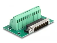 D-Sub 25 Pin Stecker zu Terminalblock für Hutschiene
