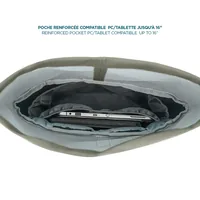Mobilis 070012 backpack Roll top backpack Grey