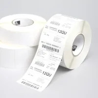 Zebra Technologies Etikettenrolle Thermo Transfer 76 x 38 mm - Druckverfahren: Thermotransfer - Breite: 76 mm - Materialeigenschaften: Stark haftend