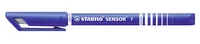 STABILO Fineliner SENSOR 189 Fein (F), Blau - Strichstärke: Fein (F) - Set: Nein - Verpackungseinheit: 1 Stück - Eigenschaft-Stift: Keine - Anwender: Schule - Büro - Erwachsene - Fasermaler & Fineliner Art: Fineliner