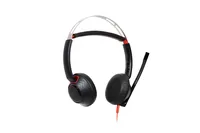 HP Poly Blackwire 5220 Stereo USB-C Headset +3.5mm Plug +USB-C/A Adapter (Bulk) Avec fil Arceau Appels/Musique USB Type-C Noir