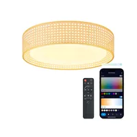 KSiX Deckenleuchte Bohemia SmartLED 35 W 4.000 lm Weiss - Produkttyp: Deckenleuchte - Protokoll: WLAN - Smart Home: Kompatibel - Dimmbar: dimmbar - Anwendungsbereich: Indoor - Betriebsart: Netzbetrieb