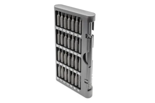 DIGITUS Schraubendreher Feinmechanik 57-teilig silber