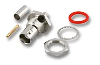 EFB BNC Einbaubuchse, Crimpversion RG58 50 Ohm mit Masseisolation