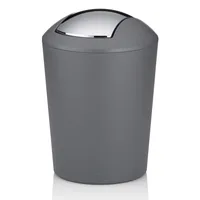 Kela Marta 1.7 L Round Plastic Grey, Stainless steel