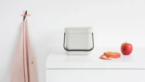 Brabantia Sort & Go Abfallbehäl. Light Grey 6 L
