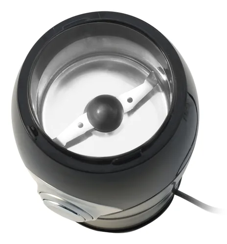 Tristar Kaffeemühle KM-2270 Schwarz/Silber - Detailfarbe: Schwarz - Silber - Ausstattung: Edelstahl Hackmesser - Kabelaufwicklung - Mahlbecher - Mahlfunktion - Sichtfenster - Mahlwerk: Messermahlsystem - Fassungsvermögen: 70 g