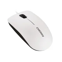 Cherry Maus MC 1000 Weiss - Maus-Typ: Business - Maus Features: Scrollrad - Bedienungsseite: Universal - Detailfarbe: Grau - Verbindungsart: Verkabelt - Schnittstelle: USB-A