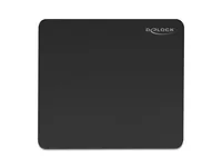 Mauspad schwarz 450 x 400 mm ""Glas""-Beschichtung