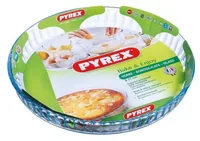 Pyrex Tarte-Backform 27 cm - Materialtyp: Glas - Material: Borosilikatglas - Detailfarbe: Transparent - Set: Nein - Backform Typ: Tarte-Backform - Verpackungseinheit: 1 Stück