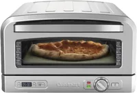 Cuisinart Pizzaofen Pizzaofen - Anzahl Personen: 6 - Detailfarbe: Edelstahl - Silber - Leistung: 1875 W - Produkttyp: Pizzaofen