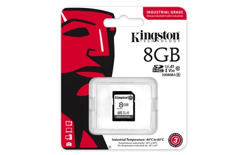 Kingston Technology 8G SDHC Industrial pSLC
