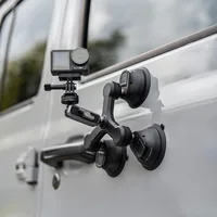 PGYTECH Saugnapfhalterung CapLock Three-arm - Zubehörtyp Kamera: Actioncamzubehör - Detailfarbe: Schwarz - Produkttyp: Saugnapfhalterung