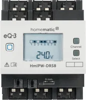 Homematic IP Wired Smart Home Wired Schaltaktor 8-fach - Produkttyp: Schaltaktoren - System-Kompatibilität: Amazon Alexa - Google Assistant - Protokoll: IPv6 - Systemkompatibilität: Bedienung des Wired-Systems über Google Assistant und Amazon Alexa nur mi