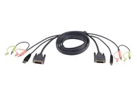 ATEN 2L-7D02UD - Video- / USB- / Audio-Kabel - 1.8 m