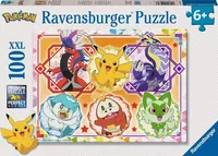 Ravensburger Puzzle Pokémon Karmesin und Purpur - Motiv: Film / Comic - Altersempfehlung ab: 6 Jahren - Tiefe: 23.1 cm - Breite: 33.5 cm - Effekte: Keine - Eigenschaften: Keine Eigenschaft