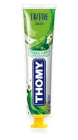 Thomy Sauce Tartare  180 g - Produkttyp: Spezialitäten - Nährwertangabe pro: 100 g - Energiegehalt (in kj): 2511 KJ - Energiegehalt (in kcal): 610 Kcal - Fett: 66 g - Gesättigte Fettsäuren: 6.7 g