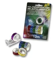 FOLIA Holo Tape 12mmx2m 306 Basic 6 Stück